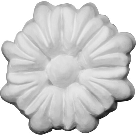 Ekena Millwork 1 1/4"OD x 1/2"P Lauren Round Rosette ROS01X01LA